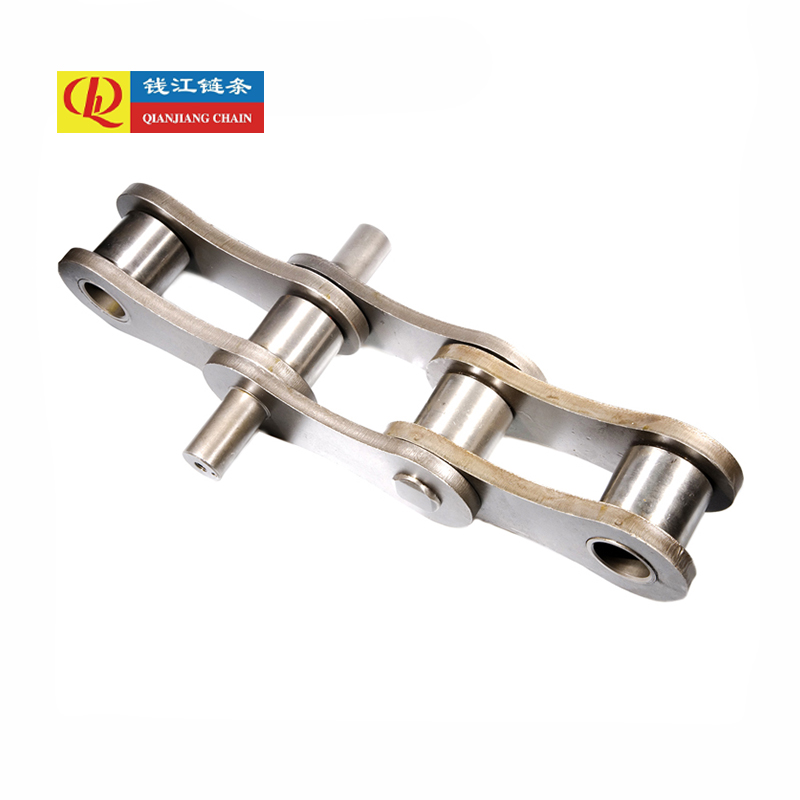 Cadenas transportadoras de paso corto con pasadores extendidos