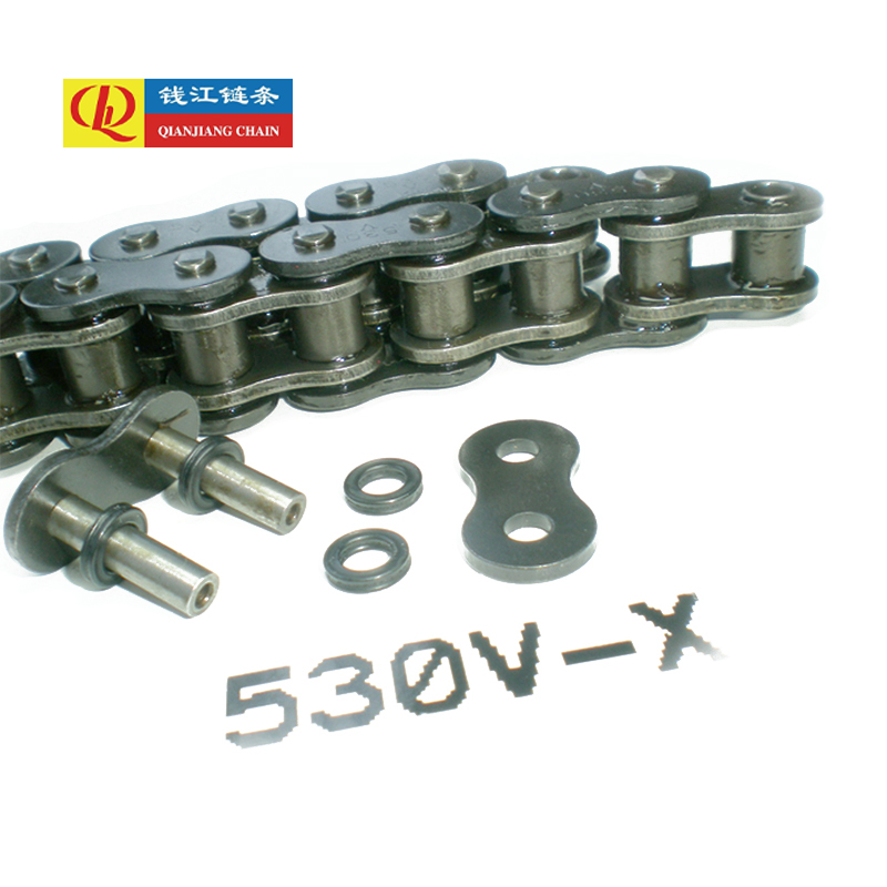 Cadenas de motocicleta con anillos X