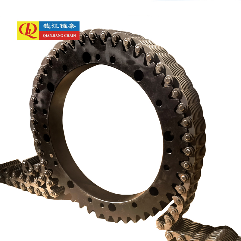 Cadenas silenciosas de contacto de flanco