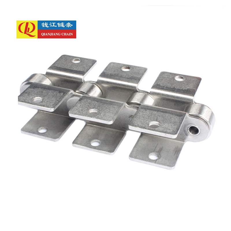 Accesorios para cadenas transportadoras de doble paso de acero inoxidable