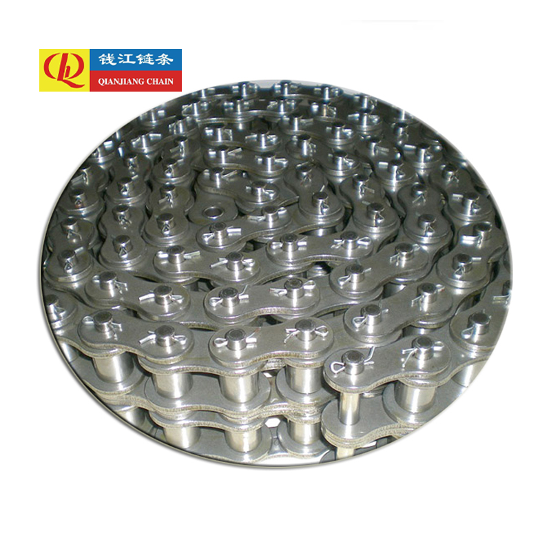 Cadenas de rodillos de precisión de paso corto tipo chaveta (serie A)