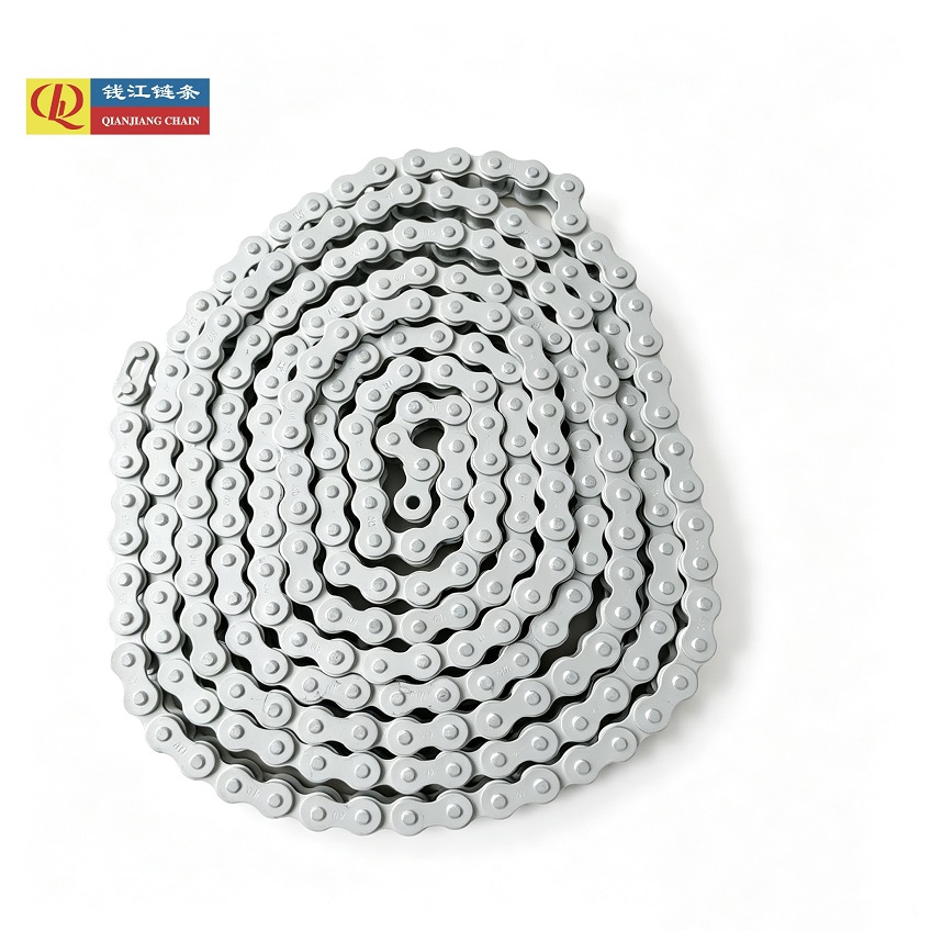 Hangzhou Qianjiang Chain Industries Co., Ltd. le presenta las cadenas de rodillos con revestimiento especial/Dacromet